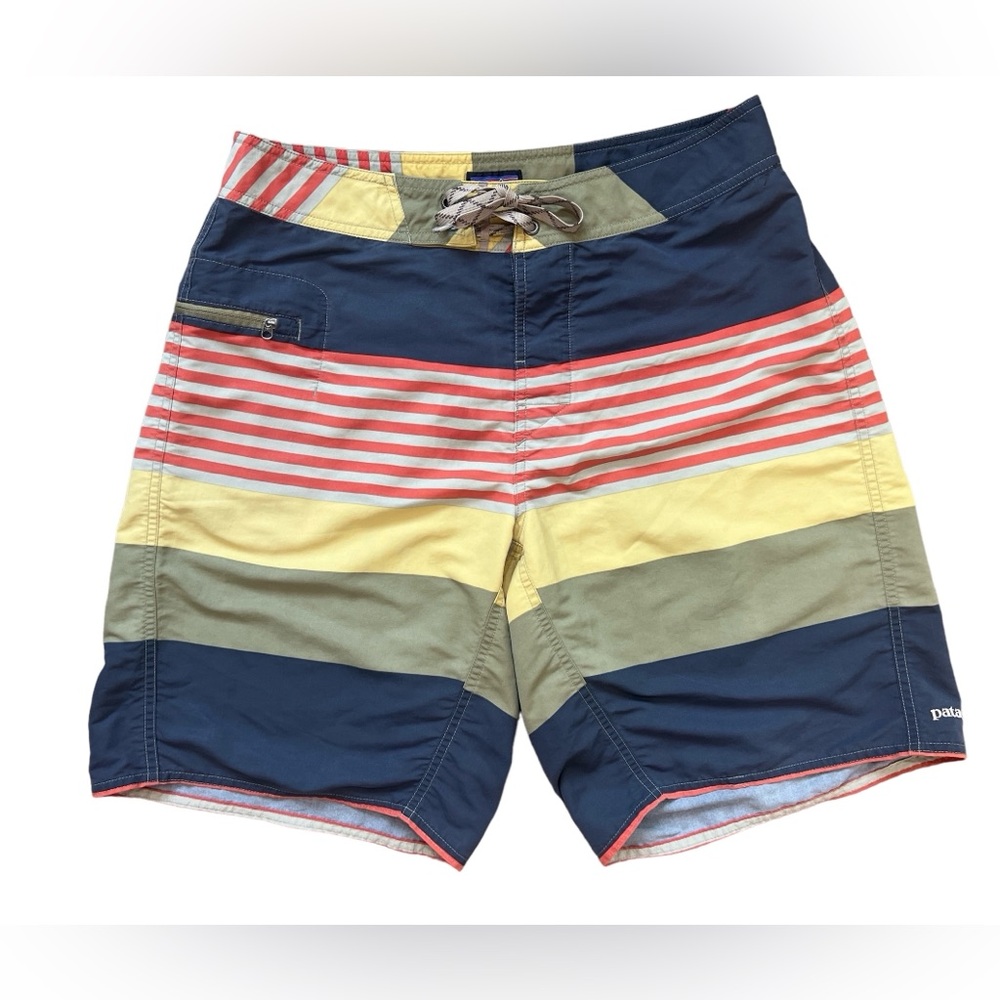 Patagonia Board‎ Shorts Men's Wavefarer Size 32 Multicolor Style 86555